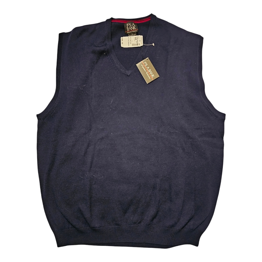Jos. A. Bank Navy Blue Sweater Vest